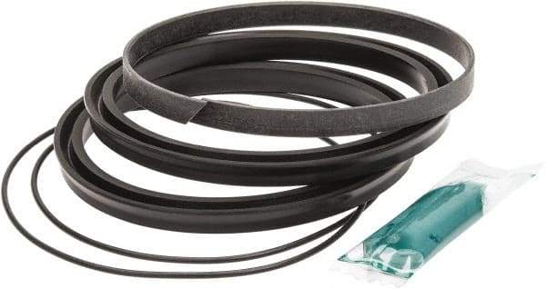Parker - 4" Bore, 4MA Piston Seal Kit - Fits Parker - Exact Tool & Supply