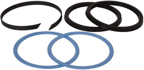 Parker - 4" Bore, 4MA Piston Seal Kit - Fits Parker - Exact Tool & Supply