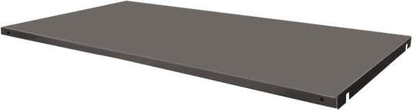 Durham - Gray, Steel, Cabinet Shelf - 45-15/16" Wide x 20-27/32" Deep x 3" High Body - Exact Tool & Supply