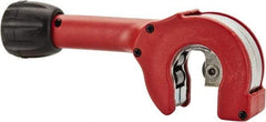 General - 5/8" to 1-1/8" Pipe Capacity, Ratcheting Tube Cutter - Cuts PVC, Stainless Steel, Copper, Brass and Aluminum - Exact Tool & Supply