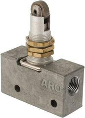 ARO/Ingersoll-Rand - Mechanically Operated Valves Valve Type: 3-Way CV Rating: 0.195 - Exact Tool & Supply
