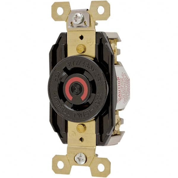 Hubbell Wiring Device-Kellems - Twist Lock Receptacles Receptacle/Part Type: Receptacle Gender: Female - Exact Tool & Supply