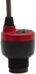 Flowline - 1" Thread, 30 Max psi, 140°F Max, Liquid Level Non-Contact Ultrasonic Switch - Multiple High and/or Low Alarms, SPST Switch Logic - Exact Tool & Supply