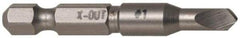 Alden - Screw Extractor - #1 Extractor for #6 to #8 Screw, 2" OAL - Exact Tool & Supply