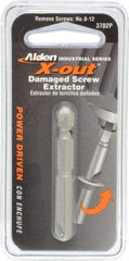 Alden - Screw Extractor - #2 Extractor for #8 to #12 Screw, 2" OAL - Exact Tool & Supply