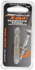 Alden - Screw Extractor - #3 Extractor for #12 to #14 Screw, 2" OAL - Exact Tool & Supply