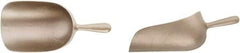 Ampco - Aluminum Scoop - 3-1/2" Deep Bowl, 12" OAL - Exact Tool & Supply