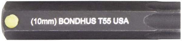 Bondhus - Star Hex Drive Bit - 2" OAL - Exact Tool & Supply