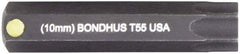 Bondhus - Star Hex Drive Bit - 2" OAL - Exact Tool & Supply