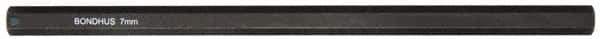 Bondhus - 7mm Hex Drive Bit - 6" OAL - Exact Tool & Supply