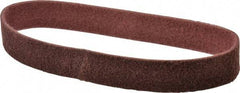 Metabo - 1-1/2" Wide x 30" OAL, Aluminum Oxide Abrasive Belt - Aluminum Oxide, Medium, Nonwoven - Exact Tool & Supply