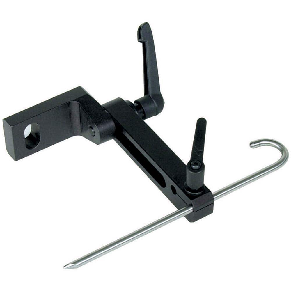 TE-CO - Vise Accessories; Product Type: Work Stop ; Product Compatibility: 8" Vises ; Number of Pieces: 1 ; Material: Aluminum ; Jaw Width (Inch): 8 ; Product Length (Inch): 8 - Exact Tool & Supply