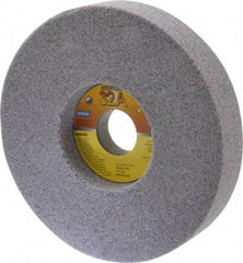Norton - 7" Diam x 1-1/4" Hole x 1-1/4" Thick, H Hardness, 46 Grit Surface Grinding Wheel - Aluminum Oxide, Type 5, Coarse Grade, 3,600 Max RPM, Vitrified Bond, One-Side Recess - Exact Tool & Supply
