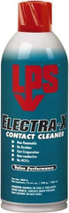 LPS - 12 Ounce Aerosol Contact Cleaner - 9,000 Volt Dielectric Strength, Nonflammable - Exact Tool & Supply