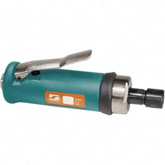 Dynabrade - 1/4" Collet, Straight Handle, Air Straight Die Grinder - 20,000 RPM, Front Exhaust, 33 CFM, 0.7 hp, 90 psi, 1/4 NPT Inlet - Exact Tool & Supply