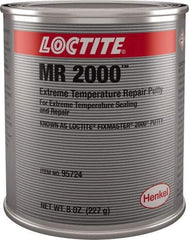 Loctite - 8 oz Cartridge Gray Epoxy Resin Putty - Series 2000 - Exact Tool & Supply