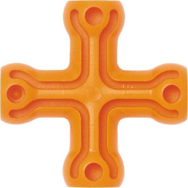 Loc-Line - 1/4" Hose Inside Diam, Coolant Hose 4-Way Cross - For Use with Loc-Line Modular Hose System, 20 Pieces - Exact Tool & Supply