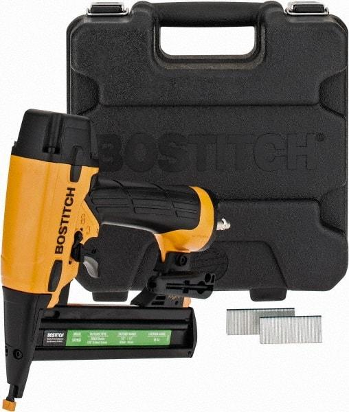 Stanley Bostitch - 18 Gauge, 100 Staple Capacity Power Stapler - 70 to 120 psi Air Pressure - Exact Tool & Supply