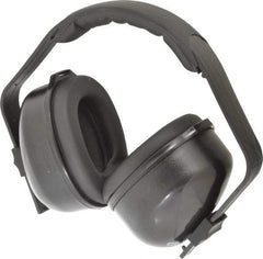 PRO-SAFE - Over the Head Black Foam Cushion Earmuffs - 29 NRR Rating - Exact Tool & Supply