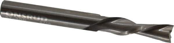 Onsrud - 5/16" Cutting Diam x 1-1/8" Length of Cut, 2 Flute, Downcut Spiral Router Bit - Uncoated, Right Hand Cut, Solid Carbide, 3" OAL x 5/16" Shank Diam, Double Edge, 30° Helix Angle - Exact Tool & Supply