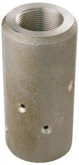 EVER-TITE Coupling Products - 1-1/4" Thread Sandblasting Nozzle Holder - 1-1/2" ID x 2-3/8" OD Hose, Aluminium - Exact Tool & Supply