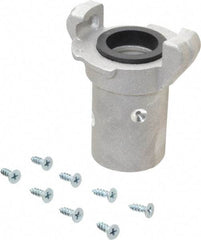 EVER-TITE Coupling Products - 3/4" ID x 1-1/2" OD Sandblaster Hose End - Aluminum, Rated to 100 PSI - Exact Tool & Supply