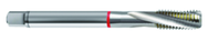 M12x1.75 6H 3-Flute PM Cobalt Red Ring Semi-Bottoming 15 degree Spiral Flute Tap-Bright - Exact Tool & Supply