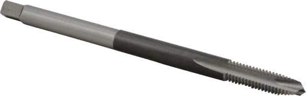 Union Butterfield - 3/8-16 UNC 3 Flute H3 Bright Finish High Speed Steel Spiral Point Extension Tap - Plug Chamfer, 6" OAL, 1-1/4" Thread Length, 3B Class of Fit, Series 1534NE - Exact Tool & Supply