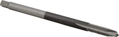 Union Butterfield - 3/8-16 UNC 3 Flute H3 Bright Finish High Speed Steel Spiral Point Extension Tap - Plug Chamfer, 6" OAL, 1-1/4" Thread Length, 3B Class of Fit, Series 1534NE - Exact Tool & Supply