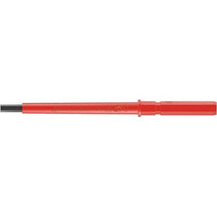 Wera - 4mm Hex Screwdriver Bit - 9mm Drive, 154mm OAL - Exact Tool & Supply
