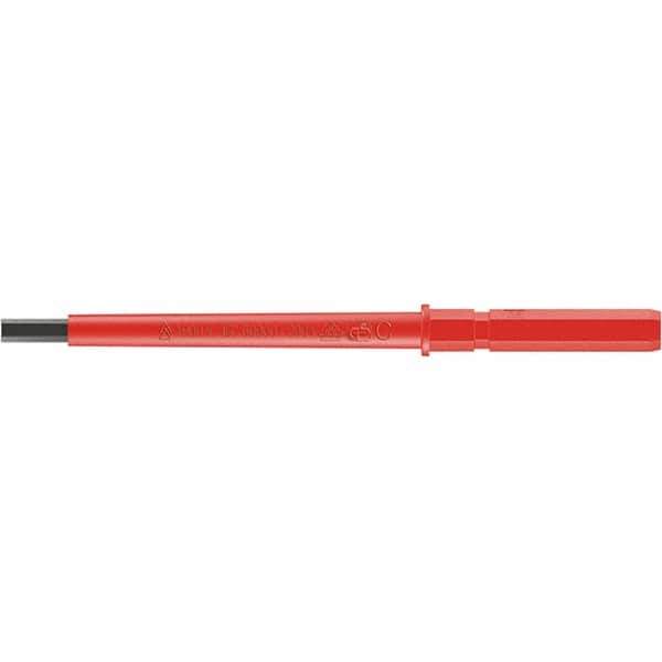 Wera - 5mm Hex Screwdriver Bit - 9mm Drive, 154mm OAL - Exact Tool & Supply
