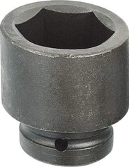 Armstrong - 1" Drive 1-3/4" Standard Impact Socket - 6 Points, 2-43/64" OAL - Exact Tool & Supply