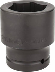 Armstrong - 1-1/2" Drive 2-9/16" Standard Impact Socket - 6 Points, 4-1/4" OAL - Exact Tool & Supply