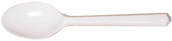 Ability One - Paper & Plastic Cups, Plates, Bowls & Utensils; Breakroom Accessory Type: Plastic Spoons ; Breakroom Accessory Description: PLASTIC SPOONS,Med-Wt,White,1000ct - Exact Tool & Supply