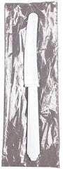 Ability One - Paper & Plastic Cups, Plates, Bowls & Utensils; Breakroom Accessory Type: Plastic Knife ; Breakroom Accessory Description: PLASTIC FLATWARE,KNIFE IND WRAPPED - Exact Tool & Supply