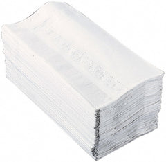 Ability One - Paper Napkins; Type: Napkin ; Type: Napkin ; Overall Length (Inch): 16 ; Overall Width: 8-1/2 ; Number of Plys: 3 ; Color: White - Exact Tool & Supply