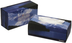 Ability One - Facial Tissue; Sheets per Box: 200 ; Container Style: Decorative Box ; Ply: 2 ; Tissue Color: White - Exact Tool & Supply