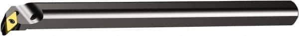 Sandvik Coromant - 26.7mm Min Bore Diam, 10" OAL, 3/4" Shank Diam, A-SDUC Indexable Boring Bar - DCMT 32.52 Insert, Screw Clamping Holding Method - Exact Tool & Supply