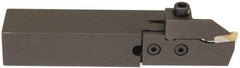 Hertel - HCE, Right Hand Cut, 1-5/8" Max Workpc Diam, Indexable Cutoff Toolholder - 0.812 Max Depth of Cut, 25.4mm Shank Width, 3/4" Shank Height, 4-1/2" OAL - Exact Tool & Supply