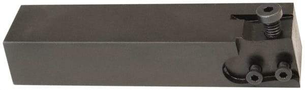 Hertel - HCE, Right Hand Cut, Indexable Cutoff Toolholder - 0.8 Max Depth of Cut, 31.75mm Shank Width, 1" Shank Height, 6" OAL - Exact Tool & Supply