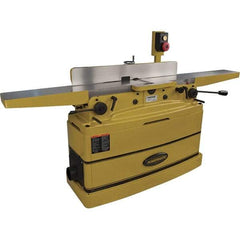 Jet - 7,000 RPM, 8" Cutting Width, 1/2" Cutting Depth, Jointer - 4-3/4" Fence Height, 38-3/16" Fence Length, 2 hp - Exact Tool & Supply