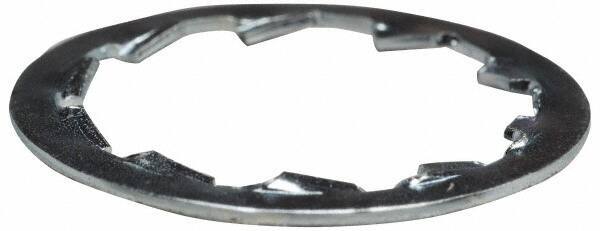 Made in USA - 7/8" Screw, 0.918" ID, Stainless Steel Internal Tooth Lock Washer - 1.386" OD, Uncoated, Grade 410 - Exact Tool & Supply