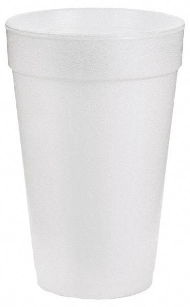 DART - Dart Foam Hot/Cold Cups, 16 oz - White - Exact Tool & Supply