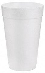 DART - Dart Foam Hot/Cold Cups, 16 oz - White - Exact Tool & Supply