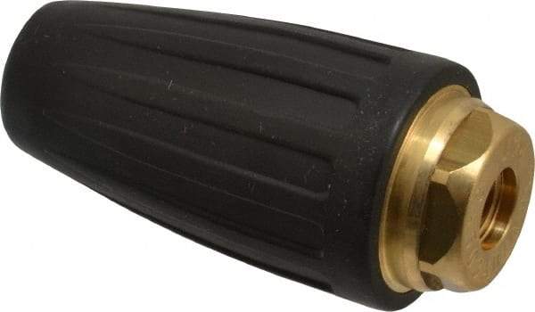 PRO-SOURCE - 3,700 psi Rotating, Turbo Pressure Washer Nozzle - 1.14mm Orifice Diam, 1/4" Thread - Exact Tool & Supply