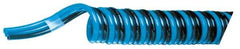 Advanced Technology Products - 6mm OD, Polyurethane Tube - Black, Clear Blue & Light Blue, 140 Max psi, 98 Shore A Hardness - Exact Tool & Supply