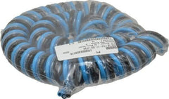 Advanced Technology Products - 5/32" ID x 1/4" OD, 15/32" Wall Thickness, Polyurethane Tube - Black, Clear Blue & Light Blue, 140 Max psi, 98 Shore A Hardness - Exact Tool & Supply