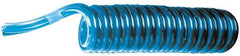 Advanced Technology Products - 10mm OD, Polyurethane Tube - Black, Clear Blue, Light Blue & Clear, 140 Max psi, 98 Shore A Hardness - Exact Tool & Supply