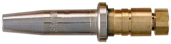 Miller-Smith - 2-1/2 to 4 Inch 1 Piece SC Series Heavy Duty Cutting Torch Tip - Tip Number 4, Oxygen Propylene (also propylene based fuel gases), For Use with Smith Equipment - Exact Tool & Supply