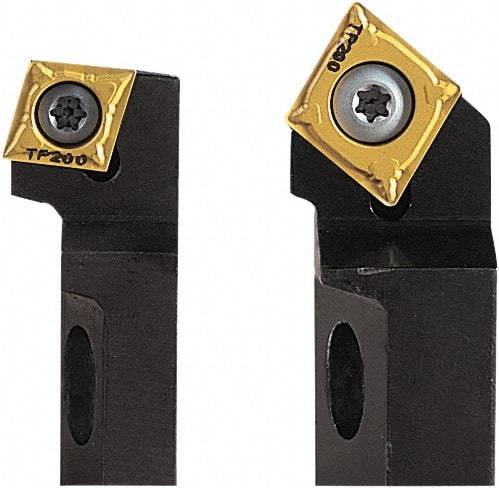 Seco - Right Hand, SCSC Toolholder Compatibility, CC.. Insert Compatibility, Indexable Turning Cartridge - Screw Holding Method, 28mm OAL x 11mm OAH - Exact Tool & Supply